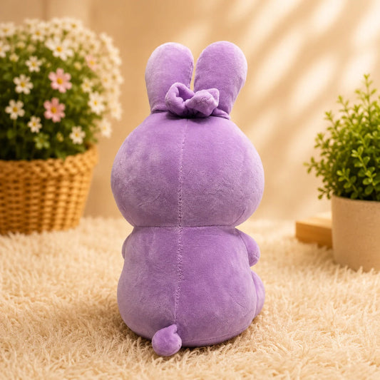 Soft Baby Bunny Toy – Cute Plush Rabbit with Milk Bottle