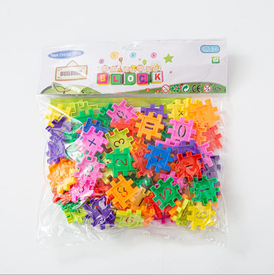 Colorful Interlocking Building Blocks – Educational Construction Toy Set