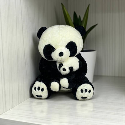 Super Soft Mommy & Baby Panda Plush Toy