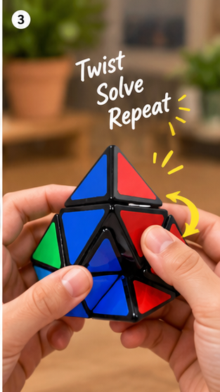 Triangular Twist Puzzle – Small Puzzle, Big Fun!