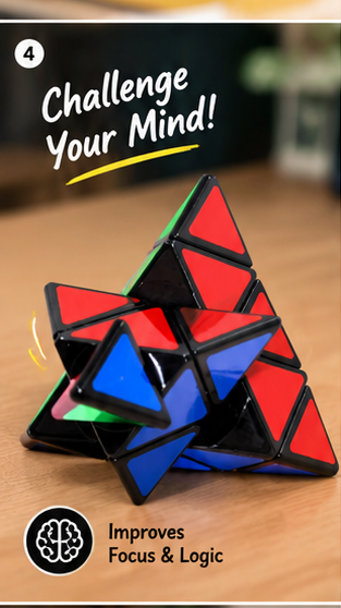 Triangular Twist Puzzle – Small Puzzle, Big Fun!
