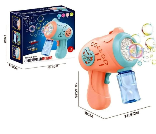 Color Bubble Bubble Gun – Automatic Bubble Blaster for Kids