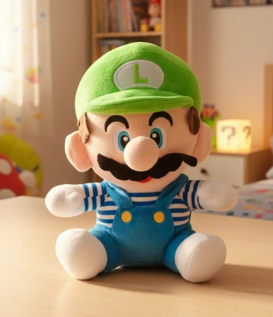 Level Up Your Cuddles! Super Soft Luigi Plush Toy Collectible Fun